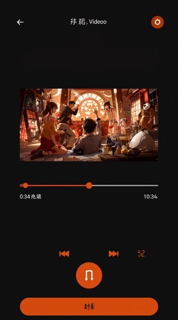 cc动漫APP播放界面